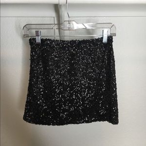 Sparkle sequin skirt/top